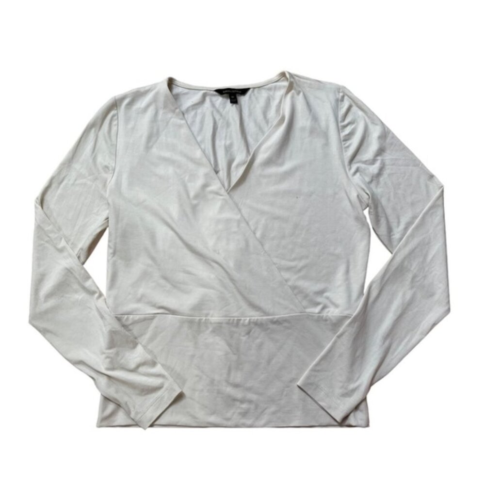 Banana Republic Long Sleeve V neck Top Size Medium